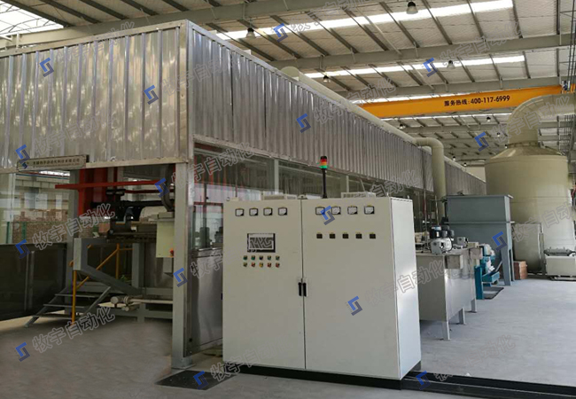 密封式大型自動(dòng)磷化線